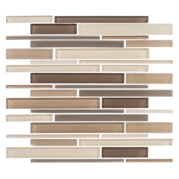 Andova Tiles SAMPLE-Flashback Glass Brick Joint Mosaic Wall and Floor Tile SAM-ANDFLA887 - main